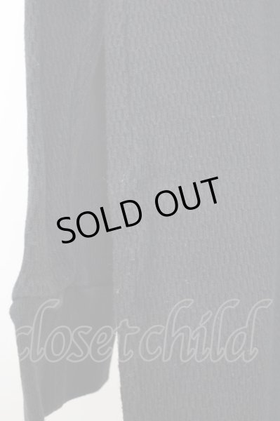 画像7: NO ID. / スーパーストレッチベアサーマルC/Nラウンドカットソー 1 ブラック T-25-08-06-025-NO-to-YM-ZT111 (7)