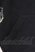 画像5: A.F ARTEFACT / PYRA PATTERN PRINT SWEAT HOODIE 半袖パーカー 2 ブラック T-25-08-06-026-A.-to-YM-ZT