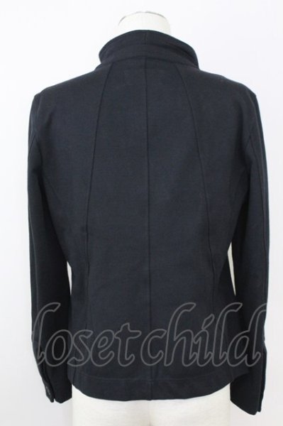 画像2: TORNADO MART / ウールツイルジャージージャケット M ブラック T-25-08-06-027-TO-ja-YM-ZT110 (2)