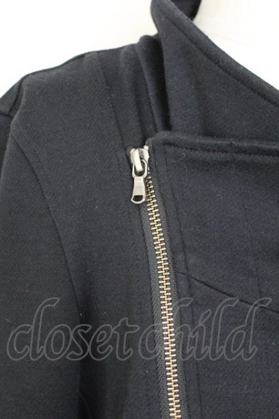 画像4: TORNADO MART / ウールツイルジャージージャケット M ブラック T-25-08-06-027-TO-ja-YM-ZT110 (4)