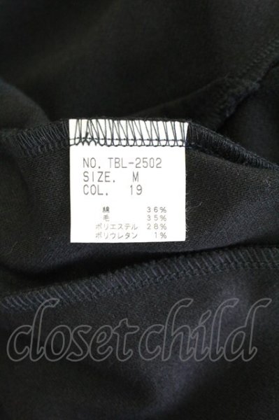 画像8: TORNADO MART / ウールツイルジャージージャケット M ブラック T-25-08-06-027-TO-ja-YM-ZT110 (8)