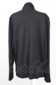 画像2: KMRii / Rayon Jersey Dreap ライダースジャケット 3 ブラック T-25-08-06-028-KM-ja-YM-ZT (2)