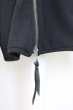 画像5: KMRii / Rayon Jersey Dreap ライダースジャケット 3 ブラック T-25-08-06-028-KM-ja-YM-ZT110 (5)