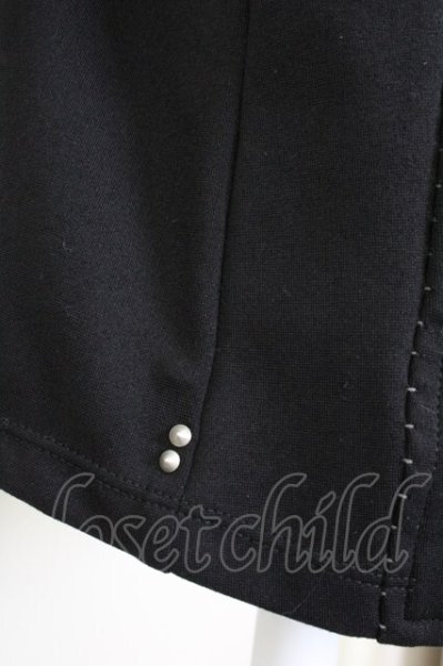 画像8: KMRii / Rayon Jersey Dreap ライダースジャケット 3 ブラック T-25-08-06-028-KM-ja-YM-ZT110 (8)