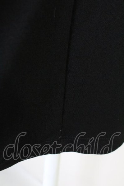 画像9: KMRii / Rayon Jersey Dreap ライダースジャケット 3 ブラック T-25-08-06-028-KM-ja-YM-ZT110 (9)