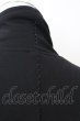 画像10: KMRii / Rayon Jersey Dreap ライダースジャケット 3 ブラック T-25-08-06-028-KM-ja-YM-ZT110 (10)