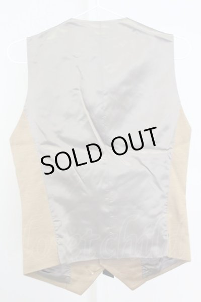 画像2: TORNADO MART / 綿麻ジレ ベスト S ダークベージュ T-25-08-06-001-TO-to-YM-ZT106 (2)