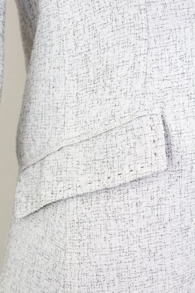 画像6: BUFFALO BOBS / COZZA-FRESCO(コッザ-フレスコ)イタリアンカラー六分袖ジャケット 1-2 グレー T-25-08-06-029-BU-ja-YM-ZT110 (6)