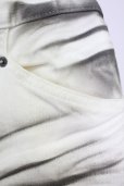 画像4: TORNADO MART / スプレー加工ストレッチスキニーデニムパンツ S ホワイトｘブラック T-25-08-06-031-TO-pa-YM-ZT