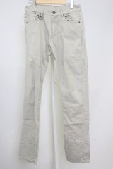BUFFALO BOBS / ロークロッチカラーデニムパンツ 1 ベージュ T-25-08-06-032-BU-pa-YM-ZT111