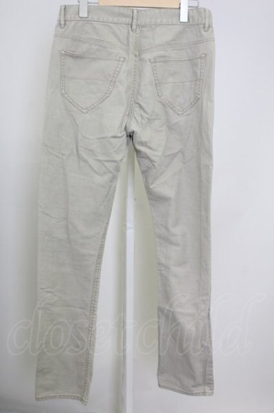 画像2: BUFFALO BOBS / ロークロッチカラーデニムパンツ 1 ベージュ T-25-08-06-032-BU-pa-YM-ZT111 (2)