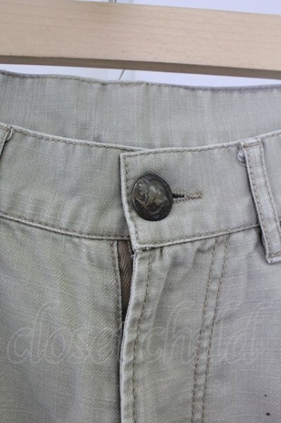 画像3: BUFFALO BOBS / ロークロッチカラーデニムパンツ 1 ベージュ T-25-08-06-032-BU-pa-YM-ZT111 (3)