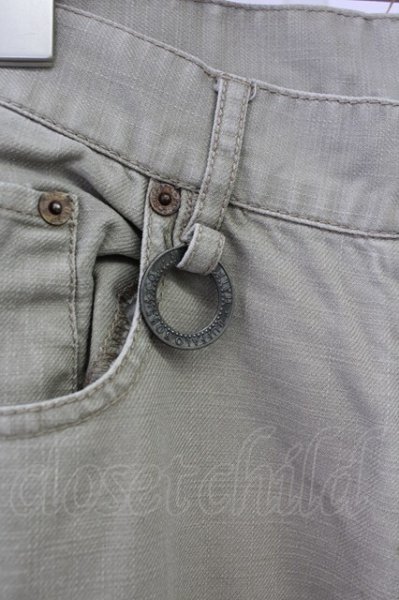 画像4: BUFFALO BOBS / ロークロッチカラーデニムパンツ 1 ベージュ T-25-08-06-032-BU-pa-YM-ZT111 (4)