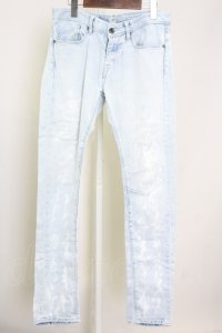 GOSTAR DE FUGA / Stiriaケミカル加工デニムパンツ 42 ライトインディゴ T-25-08-06-033-GO-pa-YM-ZT109