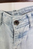 画像3: GOSTAR DE FUGA / Stiriaケミカル加工デニムパンツ 42 ライトインディゴ T-25-08-06-033-GO-pa-YM-ZT