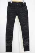 画像1: CIVARIZE / 加工ストレッチデニムスキニーパンツ 42 ブラック T-25-08-06-036-CI-pa-YM-ZT (1)