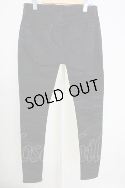 画像2: CIVARIZE / 加工ストレッチデニムスキニーパンツ 42 ブラック T-25-08-06-036-CI-pa-YM-ZT109 (2)