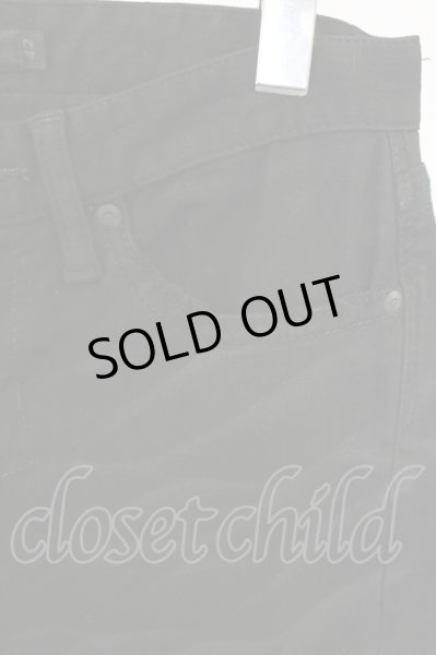 画像3: CIVARIZE / 加工ストレッチデニムスキニーパンツ 42 ブラック T-25-08-06-036-CI-pa-YM-ZT109 (3)