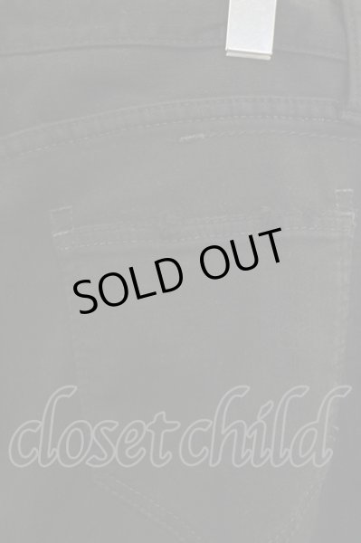 画像6: CIVARIZE / 加工ストレッチデニムスキニーパンツ 42 ブラック T-25-08-06-036-CI-pa-YM-ZT109 (6)