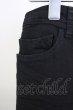 画像4: CavariA / 立体加工ストレッチデニムパンツ 46 ブラック T-25-08-06-037-Ca-pa-YM-ZT109 (4)