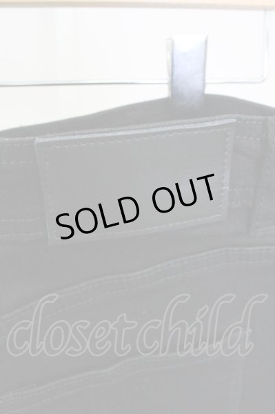 画像5: CavariA / 立体加工ストレッチデニムパンツ 46 ブラック T-25-08-06-037-Ca-pa-YM-ZT109 (5)