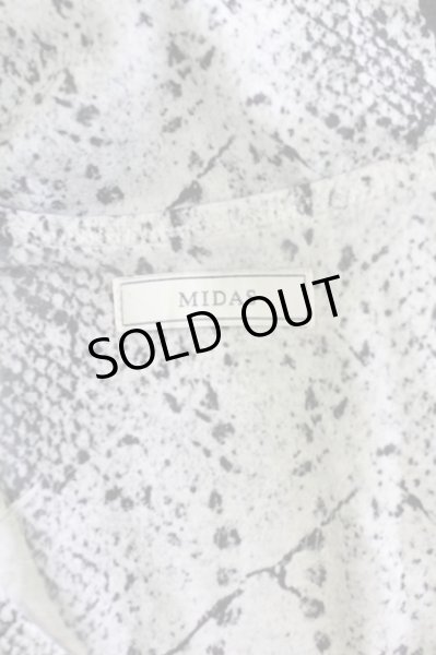 画像6: MIDAS / パイソンプリントロングタンクトップ  ホワイト T-25-08-06-005-MI-to-YM-ZT (6)