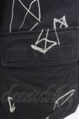 画像4: A.F ARTEFACT / PYRA PATTERN PRINT CARGO BASKET ショートパンツ 3 ブラック T-25-08-06-038-A.-pa-YM-ZT