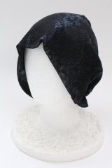 kiryuyrik /  PythonMesh Cap キャップ F ブラックｘグレー T-25-08-06-039-ki-0-YM-ZT