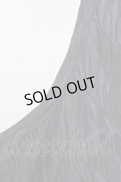 画像4: TORNADO MART / ウェーブプリーツタンクトップ  ブラック T-25-08-06-006-TO-to-YM-ZT (4)