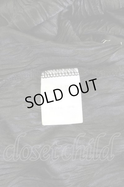 画像6: TORNADO MART / ウェーブプリーツタンクトップ  ブラック T-25-08-06-006-TO-to-YM-ZT (6)