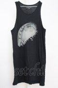 SHARE SPIRIT / EYE タンクトップ M ブラック T-25-08-06-007-SH-ja-YM-ZT106