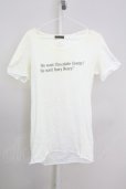 画像1: goa / バックスタッズクロスTシャツ  アイボリー T-25-08-06-008-go-ts-YM-ZT (1)