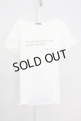 goa / バックスタッズクロスTシャツ  アイボリー T-25-08-06-008-go-ts-YM-ZT