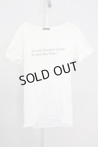 goa / バックスタッズクロスTシャツ  アイボリー T-25-08-06-008-go-ts-YM-ZT