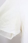 画像4: goa / バックスタッズクロスTシャツ  アイボリー T-25-08-06-008-go-ts-YM-ZT