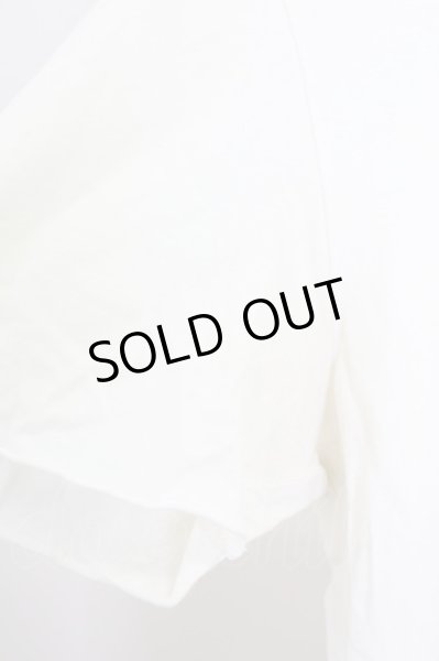 画像4: goa / バックスタッズクロスTシャツ  アイボリー T-25-08-06-008-go-ts-YM-ZT (4)