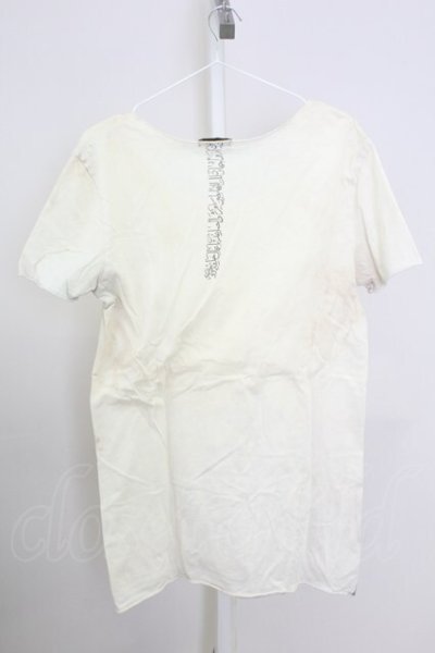 画像2: goa / ペイズリープリントムラ染めTシャツ  オフホワイト T-25-08-06-009-go-ts-YM-ZT