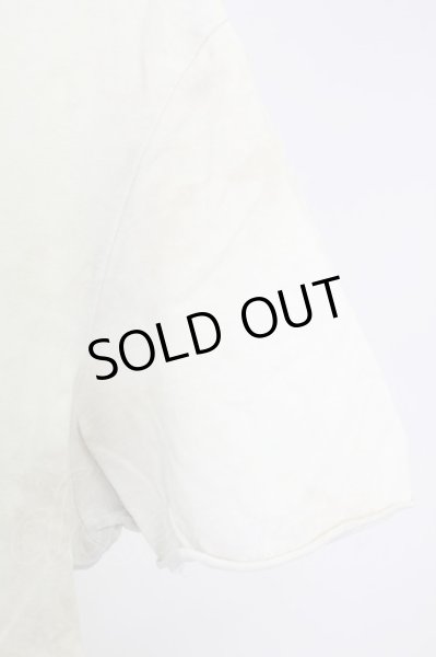 画像3: goa / ペイズリープリントムラ染めTシャツ  オフホワイト T-25-08-06-009-go-ts-YM-ZT106 (3)