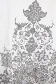 画像5: goa / ペイズリープリントムラ染めTシャツ  オフホワイト T-25-08-06-009-go-ts-YM-ZT