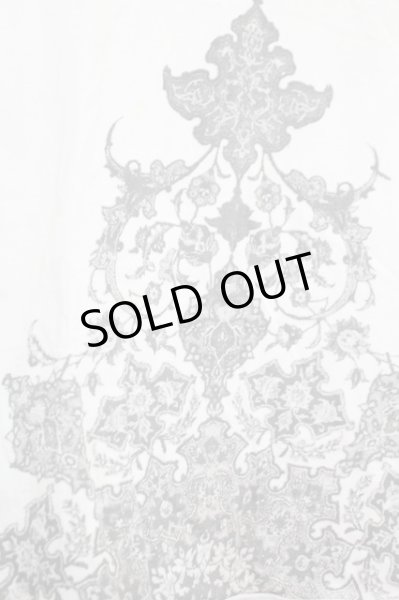 画像5: goa / ペイズリープリントムラ染めTシャツ  オフホワイト T-25-08-06-009-go-ts-YM-ZT106 (5)