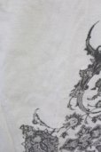 画像7: goa / ペイズリープリントムラ染めTシャツ  オフホワイト T-25-08-06-009-go-ts-YM-ZT