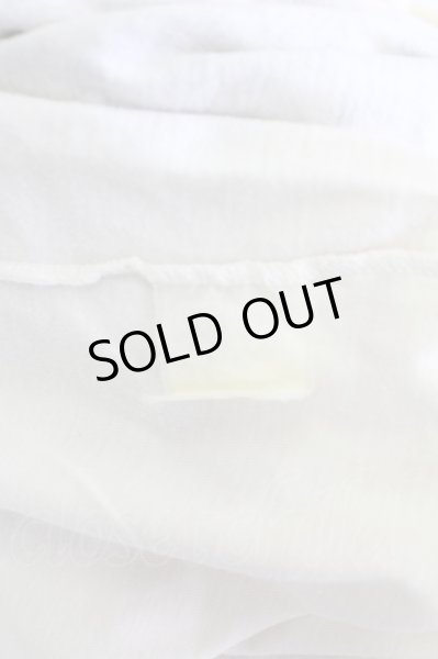 画像8: goa / ペイズリープリントムラ染めTシャツ  オフホワイト T-25-08-06-009-go-ts-YM-ZT106 (8)