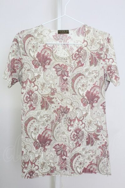 画像1: goa / ペイズリー総柄 Tシャツ F マルチ T-25-08-06-012-go-ts-YM-ZT