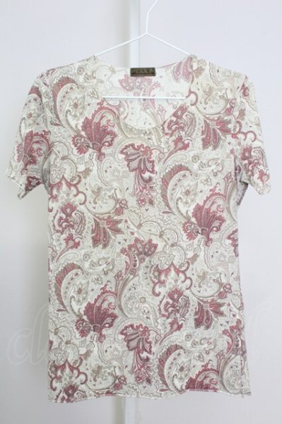 画像1: goa / ペイズリー総柄 Tシャツ F マルチ T-25-08-06-012-go-ts-YM-ZT107 (1)