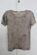 画像1: goa / 掠れペイズリー総柄 Tシャツ F ライトブラウン T-25-08-06-013-go-ts-YM-ZT (1)