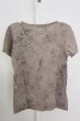 画像2: goa / 掠れペイズリー総柄 Tシャツ F ライトブラウン T-25-08-06-013-go-ts-YM-ZT (2)
