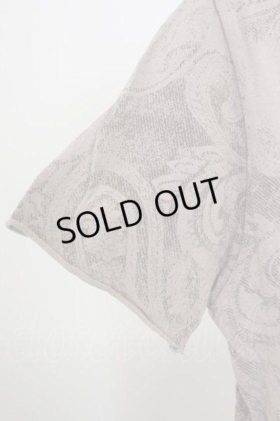 画像4: goa / 掠れペイズリー総柄 Tシャツ F ライトブラウン T-25-08-06-013-go-ts-YM-ZT (4)