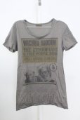画像1: goa / WICKED RIDDIM Tシャツ F カーキ T-25-08-06-014-go-ts-YM-ZT (1)