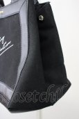 画像3: NIL DUE / NIL UN TOKYO / LEATHER MASKING CANVAS TOTE バッグ（S）  ブラック T-25-08-29-018-NI-ba-YM-ZT (3)