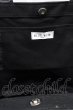画像5: NIL DUE / NIL UN TOKYO / LEATHER MASKING CANVAS TOTE バッグ（S）  ブラック T-25-08-29-018-NI-ba-YM-ZT (5)